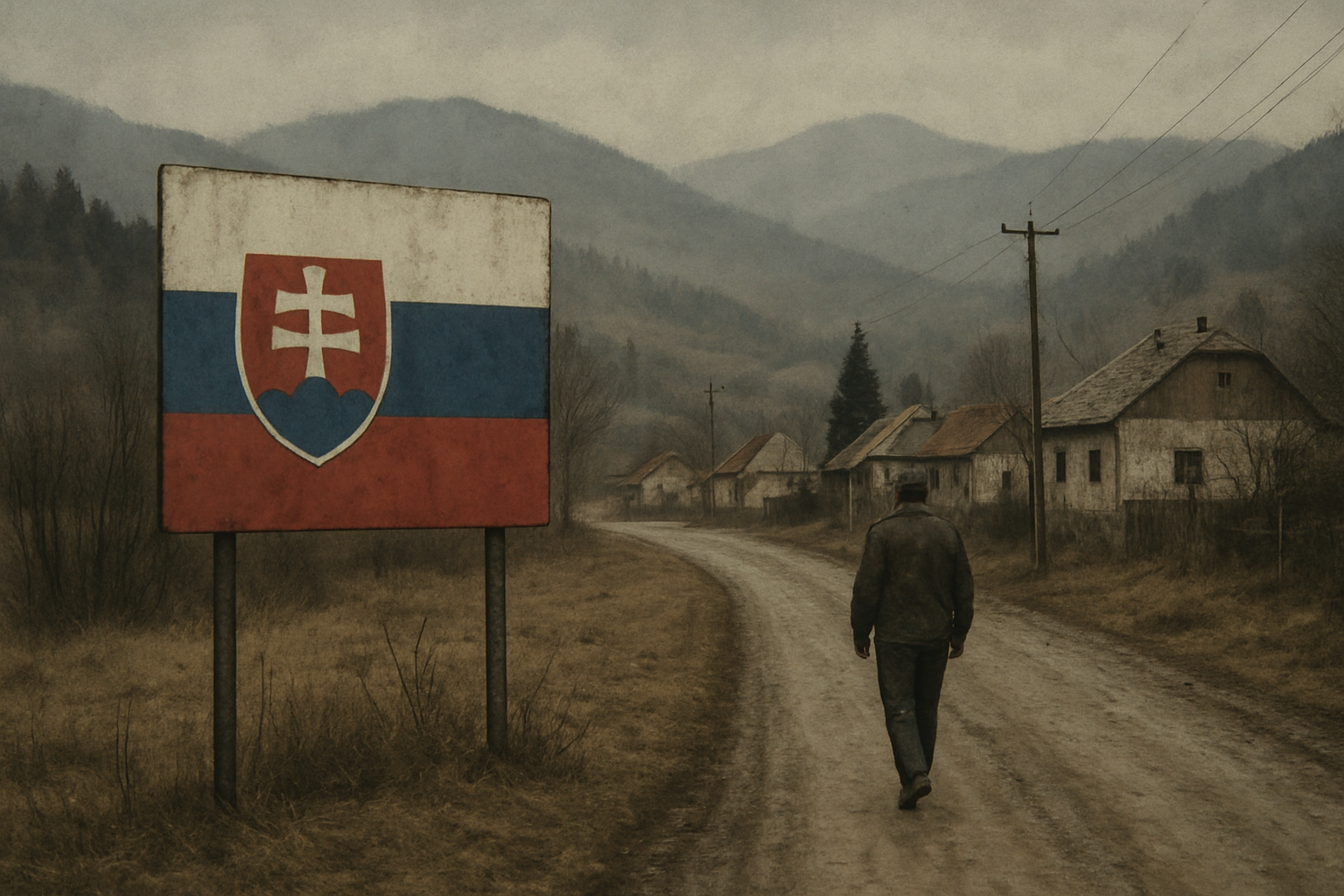 Slovenské srdce v horách a cesta k zapomenutým dedinám