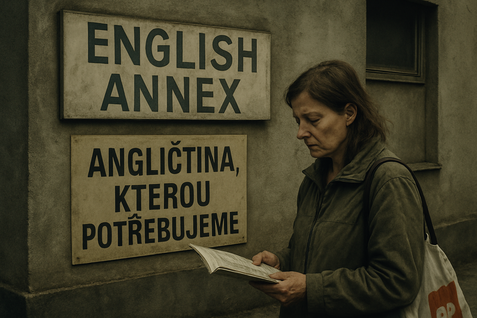 English Annex a angličtina, kterou potřebujeme